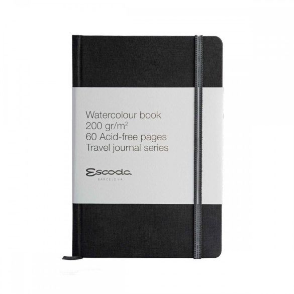 Escoda Travel Journal - Escoda Akvarell könyv, álló - 200 gr, 60 oldalas