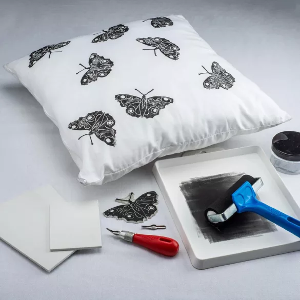 Essdee Fabric Block Printing Ink 100ml - 01 Black (and other colours)