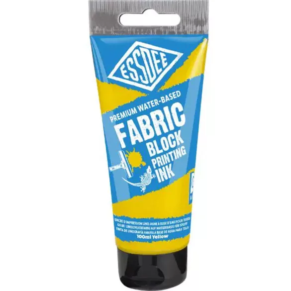 Essdee Fabric Block Printing Ink 100ml - 05 Yellow