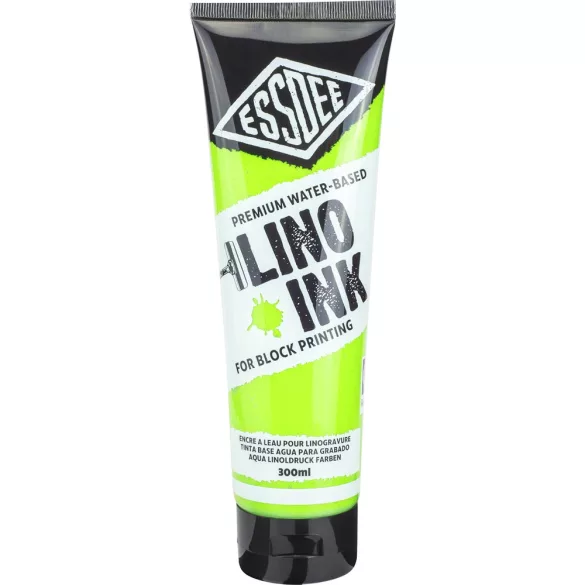 Printing Ink - ESSDEE Lino Printing Ink Fluorescent 300ml - Green