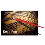 Karcfólia csomag, üres, arany - ESSDEE 10 Goldfoil 152x101mm