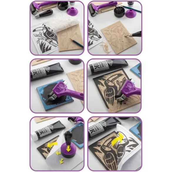 ESSDEE Lino Printing Essentials Kit L3BPEK
