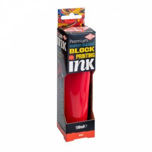 Printing Ink - Essdee Premium Block Printing Ink 100ml - 02 Red