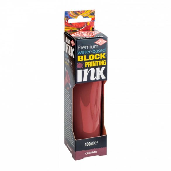 Printing Ink - Essdee Premium Block Printing Ink 100ml - 03 Crimson