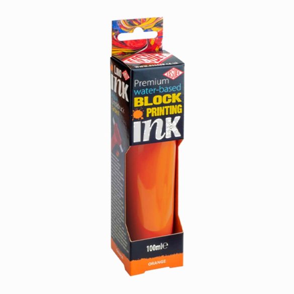 Printing Ink - Essdee Premium Block Printing Ink 100ml - 08 Orange