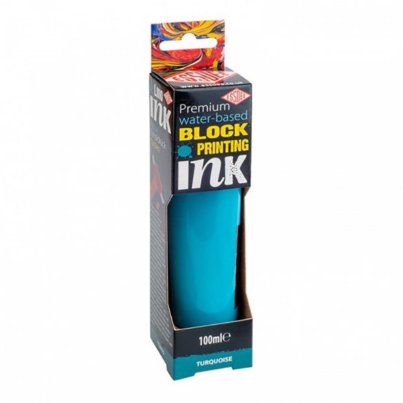 Printing Ink - Essdee Premium Block Printing Ink 100ml - 09 Turquoise