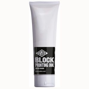 Linófesték, fehér, prémium minőségű - ESSDEE Lino Ink White 300ml 