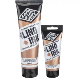   Printing Ink - ESSDEE Lino Printing Ink Metallic 100ml (Bronze)