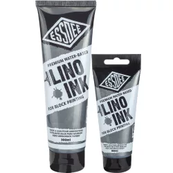   Printing Ink - ESSDEE Lino Printing Ink Metallic 100ml - Silver