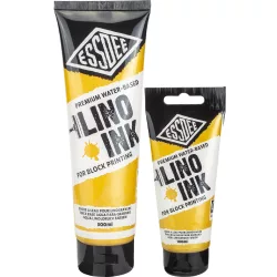   Printing Ink - ESSDEE Lino Printing Ink Metallic 100ml - Gold