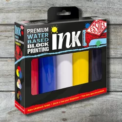 Printing Ink - Essdee Premium Block Printing Ink Set 5x100ml