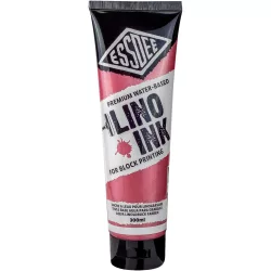   Printing Ink - Essdee Premium Block Printing Ink, Pearlescent 300ml (Red)