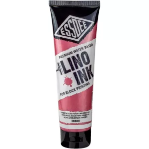 Linófesték, gyöngyházfényű piros - ESSDEE Lino Ink Pearlescent Red 300ml