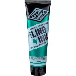 Printing Ink - Essdee Premium Block Printing Ink, Pearlescent 300ml - Green