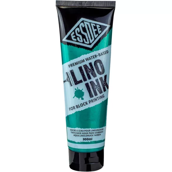 Printing Ink - Essdee Premium Block Printing Ink, Pearlescent 300ml - Green