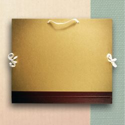   Cardboard folder - Natural - sketch holder, drawing pad holder - A3