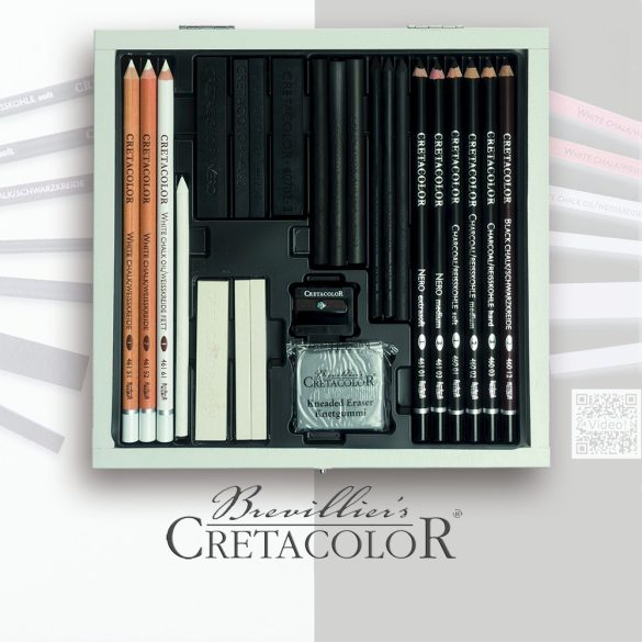 Acrylic Basic Paint Kit with Table Box Easel