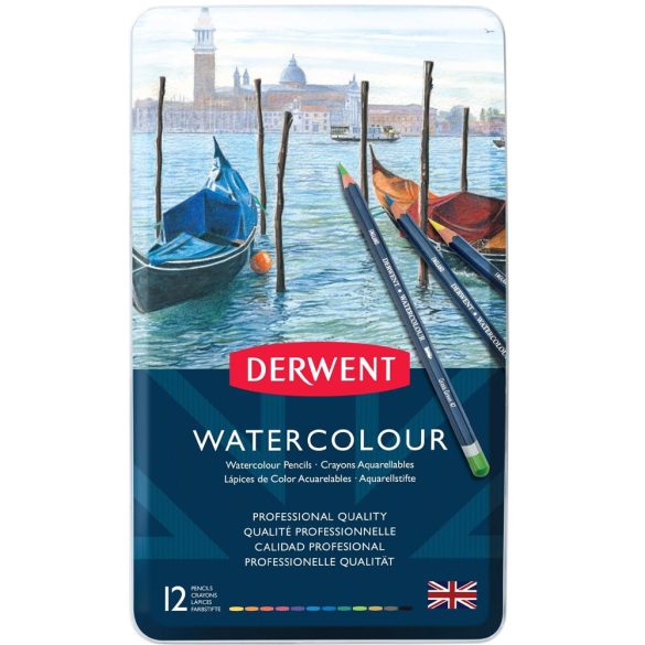 Derwent Watercolour Pencils, Painting & Drawing, Set of 12pcs