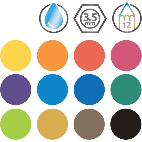 Derwent Watercolour Pencils, Painting & Drawing, Set of 12pcs