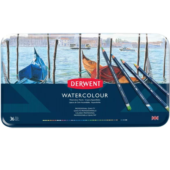 Derwent Watercolour Pencils, Painting & Drawing, Set of 36pcs