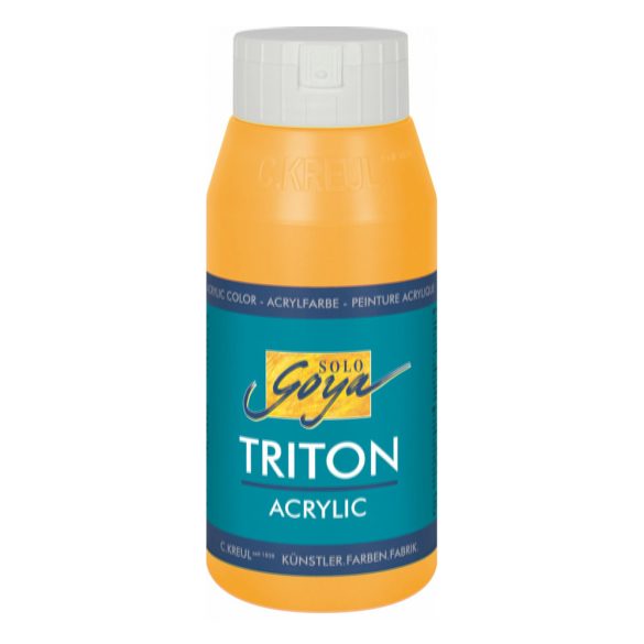 Akrilfesték - KREUL SOLO GOYA Triton Acrylic 750 ml - Narancs