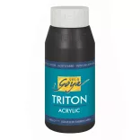 Akrilfesték - KREUL SOLO GOYA Triton Acrylic 750 ml - Fekete