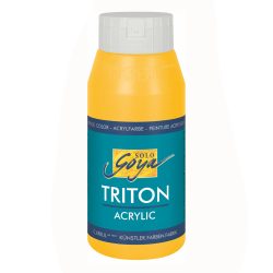   Akrilfesték - KREUL SOLO GOYA Triton Acrylic 750 ml - Kukoricasárga