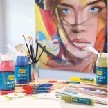 Akrilfesték - KREUL SOLO GOYA Triton Acrylic 750 ml - Kukoricasárga
