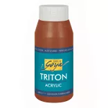 Akrilfesték - KREUL SOLO GOYA Triton Acrylic 750 ml - Vasoxid-barna