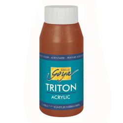   Akrilfesték - KREUL SOLO GOYA Triton Acrylic 750 ml - Vasoxid-barna