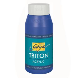   Akrilfesték - KREUL SOLO GOYA Triton Acrylic 750 ml - Ultramarinkék