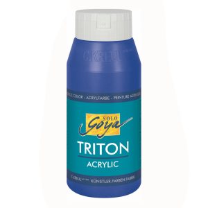 Akrilfesték - KREUL SOLO GOYA Triton Acrylic 750 ml - Ultramarinkék