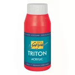 Acrylic paint - KREUL Solo Goya Triton Acrylic Paint 750ml - Cherry Red