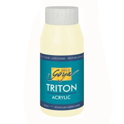   Akrilfesték - KREUL SOLO GOYA Triton Acrylic 750 ml - Elefántcsont