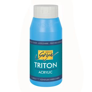 Acrylic paint - KREUL Solo Goya Triton Acrylic Paint 750ml - Light Blue