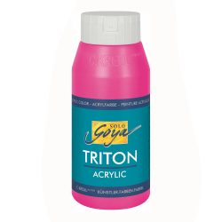   Akrilfesték - KREUL SOLO GOYA Triton Acrylic 750 ml - Ibolyavörös