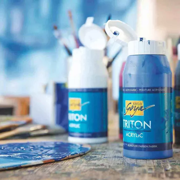 Akrilfesték - KREUL SOLO GOYA Triton Acrylic 750 ml - Ibolyavörös