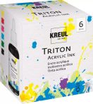 KREUL Triton - Akriltinta készlet - 6 x 50 ml készlet