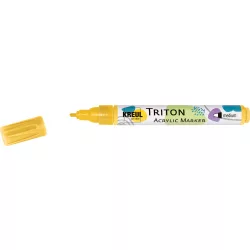   KREUL Triton Akril Filctoll közepes heggyel (2-4 mm) - Kukoricasárga
