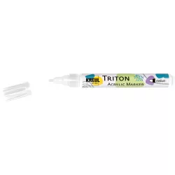   KREUL Triton Akril Filctoll közepes heggyel (2-4 mm) - Fehér és további színek