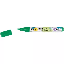 KREUL Triton Akril Filctoll Vágott heggyel (1-4 mm) - Zöld