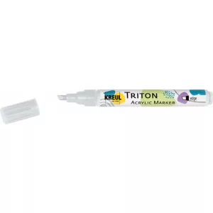 KREUL Triton Akril Filctoll Vágott heggyel (1-4 mm) - Ezüst