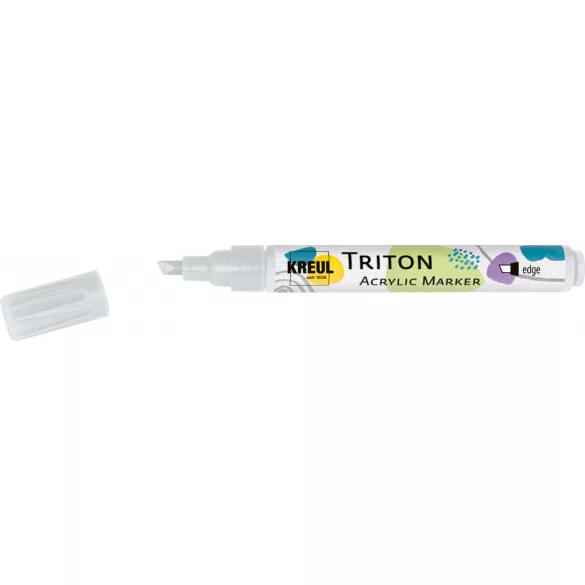 KREUL Triton Akril Filctoll Vágott heggyel (1-4 mm) - Ezüst