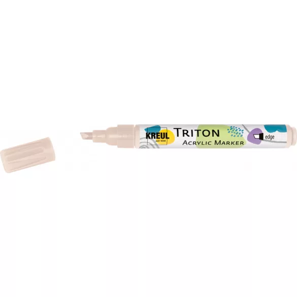 KREUL Triton Akril Filctoll Vágott heggyel (1-4 mm) - Bézs
