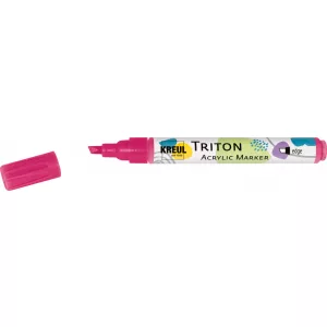KREUL Triton Akril Filctoll Vágott heggyel (1-4 mm) - Magenta