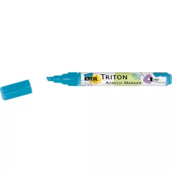   KREUL Triton Akril Filctoll Vágott heggyel (1-4 mm) - Türkiz