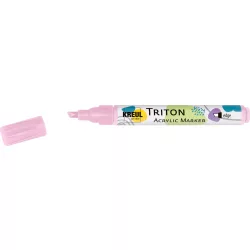   KREUL Triton Akril Filctoll Vágott heggyel (1-4 mm) - Rózsaszín