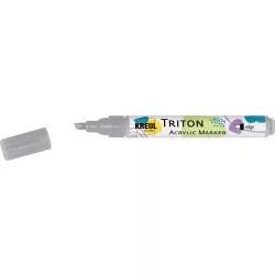   KREUL Triton Akril Filctoll Vágott heggyel (1-4 mm) - Szürke