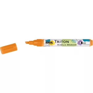 KREUL Triton Akril Filctoll Vágott heggyel (1-4 mm) - Fluoreszkáló narancs