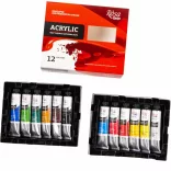 KREUL Pasztell Ujjfesték Készlet Gyerekeknek, már 2 éves kortól - 6 x 150 ml - Alapkészlet